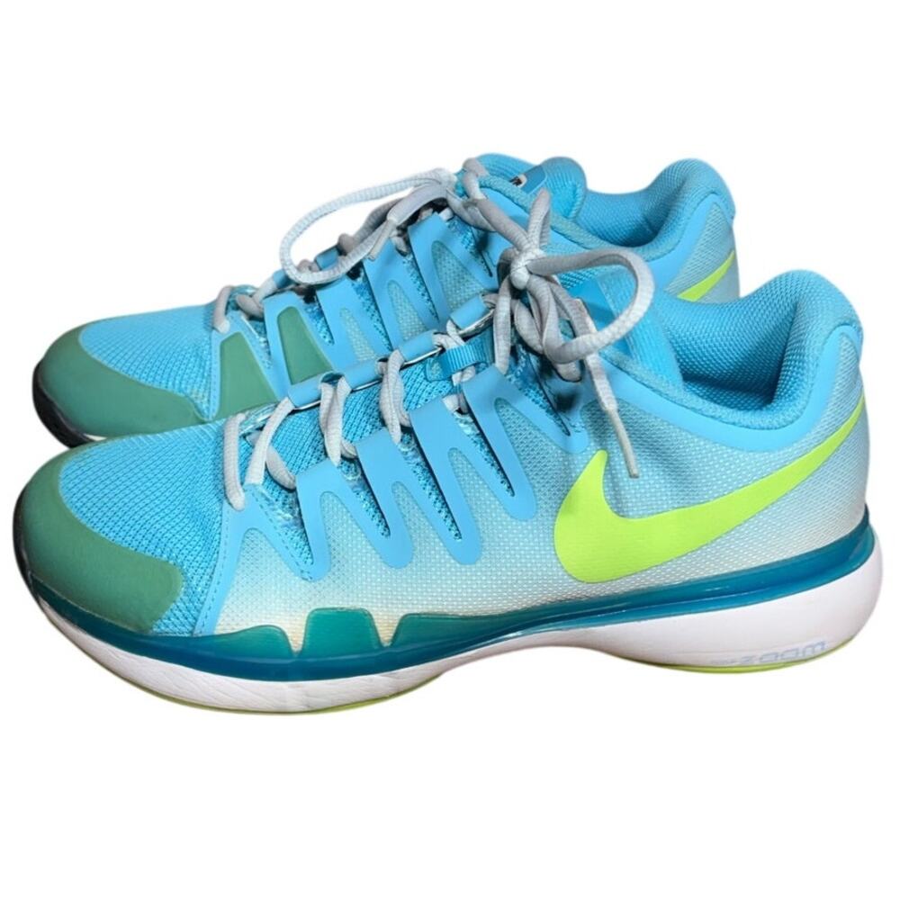 Nike Zoom Vapor Tour Teal Blue Tennis Shoes (631475-434) Womens 8